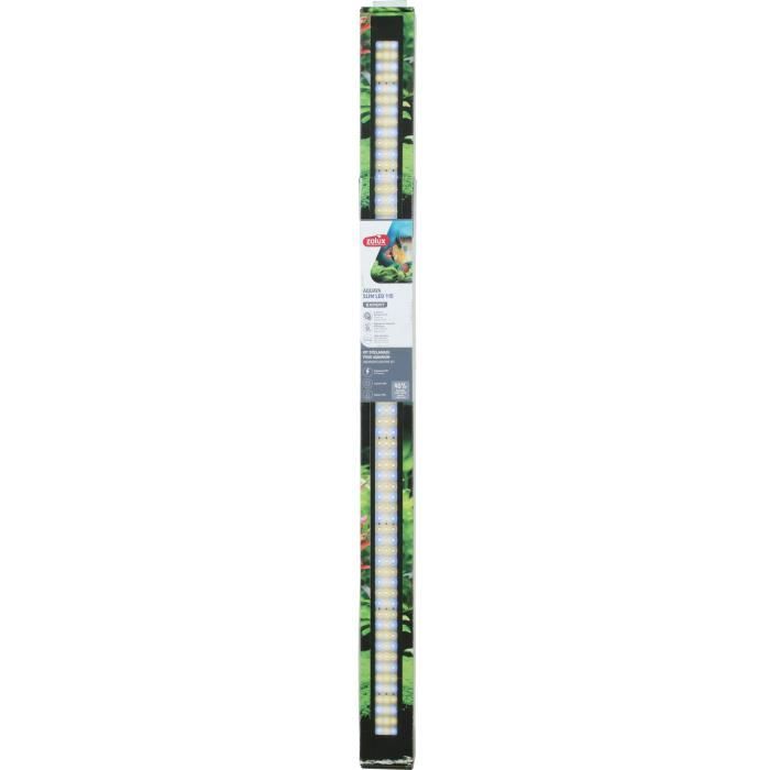 Rampe d'éclairage - Zolux - Slim LED dimmable - Ajustable et adaptable en remplacement d'un tube néon T8 ou T5 - 115 cm