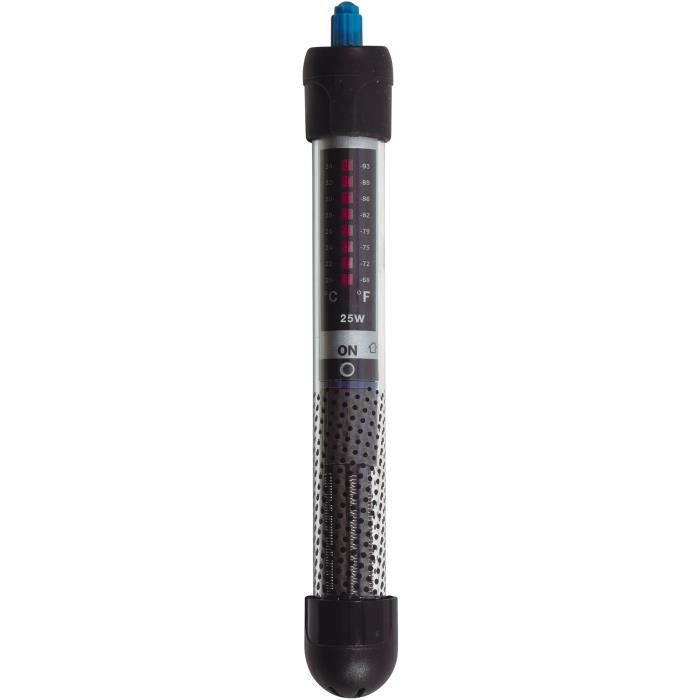 Chauffage d'aquarium - ZOLUX - Heater 25 - 25 W - Longueur 23 cm - Pour 20 a 50 litres