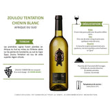 Zoulou Tentation Chenin - Vin blanc d'Afrique du Sud 2022