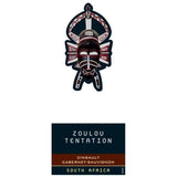 Zoulou Tentation Cinsault Cabernet Sauvignon - Vin rouge d'Afrique du Sud 2024