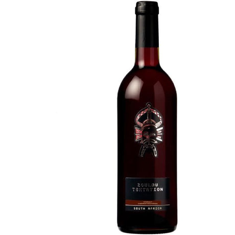 Zoulou Tentation Cinsault Cabernet Sauvignon - Vin rouge d'Afrique du Sud 2024