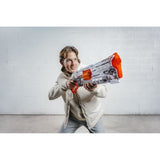 Blaster Verrouillable - ZURU - XSHOT Skins Lock Gun - Blaster avec combinaison de verrouillage et canon rotatif a 8 fléchettes