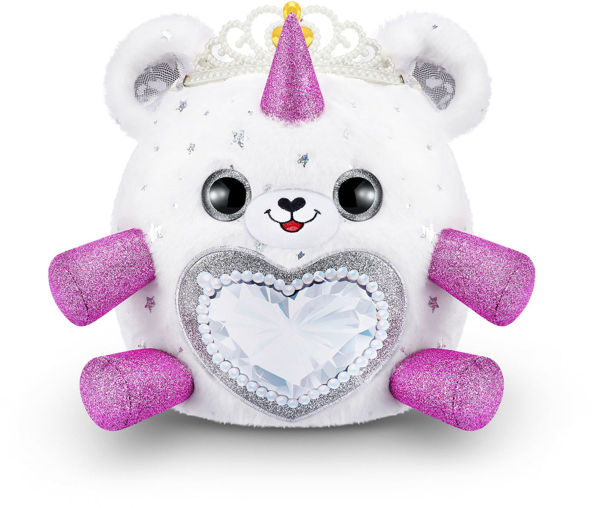 Peluches Interactives - ZURU - Fairycorn Princess S6 - 6 princesses fées a collectionner avec plus de 35 surprises
