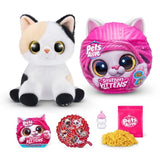 Peluches Interactives - ZURU - Smitten Kittens S1 - 8 chatons a collectionner avec sons et biberon