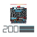 Recharge de fléchettes - ZURU - X-SHOT Excel Pack 200 - Technologie a poche d'air - Compatibilité universelle - Pack pratique