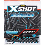 Recharge de fléchettes - ZURU - X-SHOT Excel Pack 200 - Technologie a poche d'air - Compatibilité universelle - Pack pratique