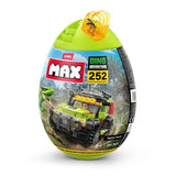 Set de construction - ZURU - Dino Adventure Raptor Force - 252 pieces - Camion inclus - Instructions faciles