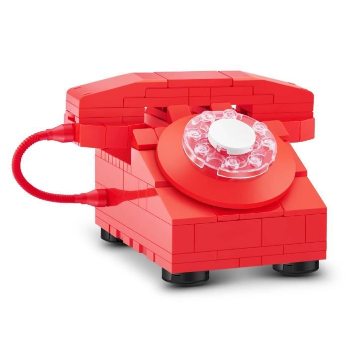 Set de construction - ZURU - Retro - 221 pieces - 6 designs - Ambiance nostalgique