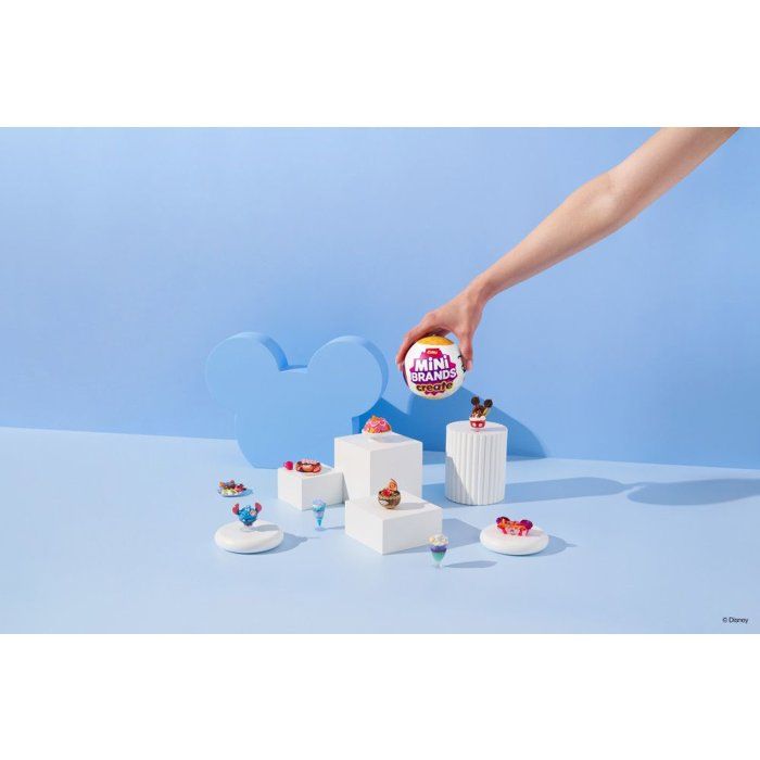 Capsule surprise - Figurine - ZURU - Mini Brands Create Disney Snacks - Modele aléatoire - Des 8 ans