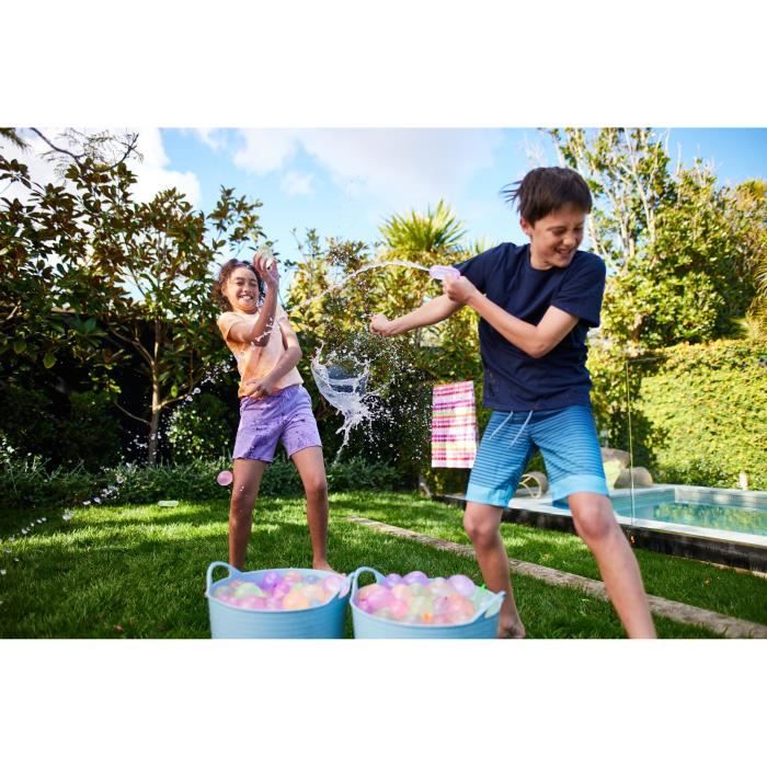 Ballons a eau - ZURU BUNCHO BALLOONS - Tropical Party - 265 ballons - Fermeture automatique - Pret en 60 sec