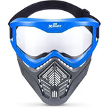Accessoire - ZURU - X-SHOT Excel Blue Mask - Masque réglable - Design stylé - Ventilation intégrée