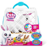 Jeu interactif - ZURU - PETS ALIVE Mama Bunny & Baby - Lapin sonore - 10 sons - Bébés surprises