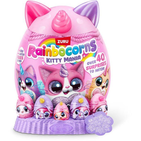 oeuf surprise - Peluche - ZURU - Rainbocorns KittyMania - Modele aléatoire - Des 3 ans
