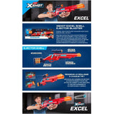 Lancer de fléchettes - ZURU XSHOT - Excel Bolt Action blaster - 8 fléchettes - Des 8 ans