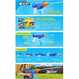 Pistolet a eau - ZURU XSHOT - Fast-Fill Motor Soaker Motorized pistol - Des 8 ans