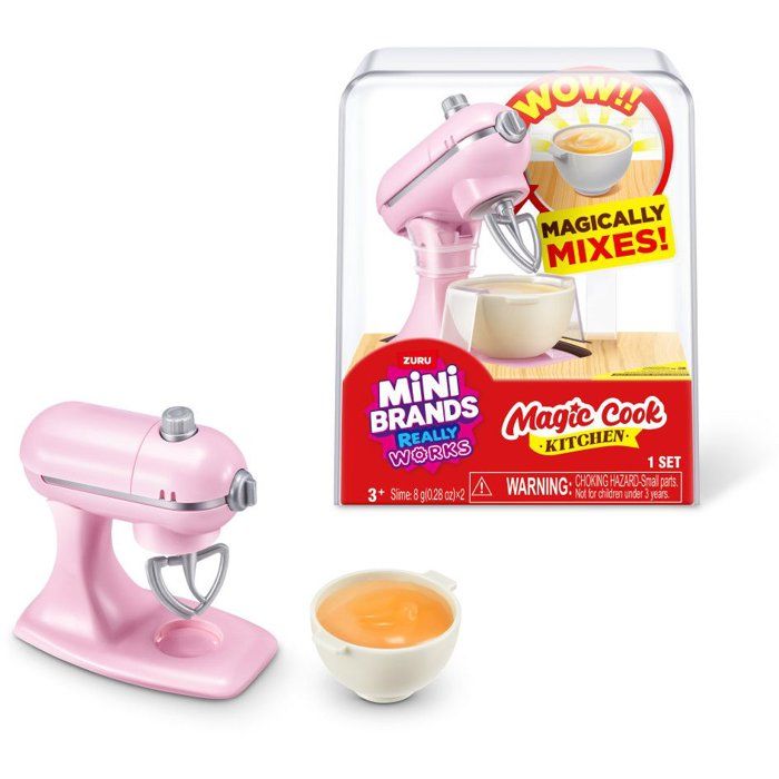 Capsule surprise - Figurine - ZURU - Mini Brands Magic Cook Kitchen - Modele aléatoire - Des 8 ans