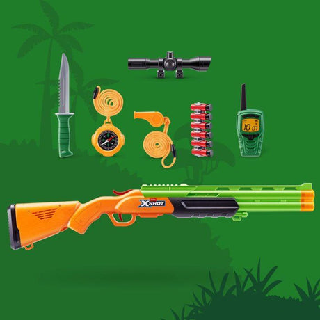 Fusil a pompe - ZURU XSHOT - Role Play Big Hunter shotgun - Des 5 ans
