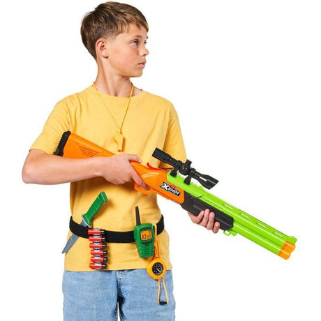 Fusil a pompe - ZURU XSHOT - Role Play Big Hunter shotgun - Des 5 ans