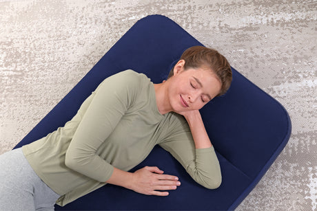Matelas gonflable camping - BESTWAY - 1 place -185x76x22 cm avec pompe a pied intégrée
