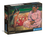 CLEMENTONI - Compact 1000 pieces - Gauguin : Femmes de Tahiti