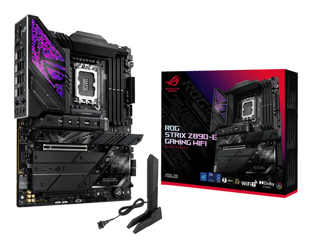Carte mere - ASUS - STRIX Z890-E GAMING WIFI - Wi-Fi intégré - LGA1851 - ATX