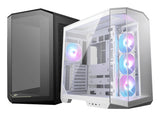 Boitier Moyen Tour ATX MSI Mag Pano 100R Project Zero RGB avec panneaux vitrés (Blanc)