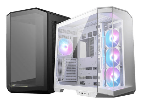 Boitier Moyen Tour ATX MSI Mag Pano 100R Project Zero RGB avec panneaux vitrés (Blanc)