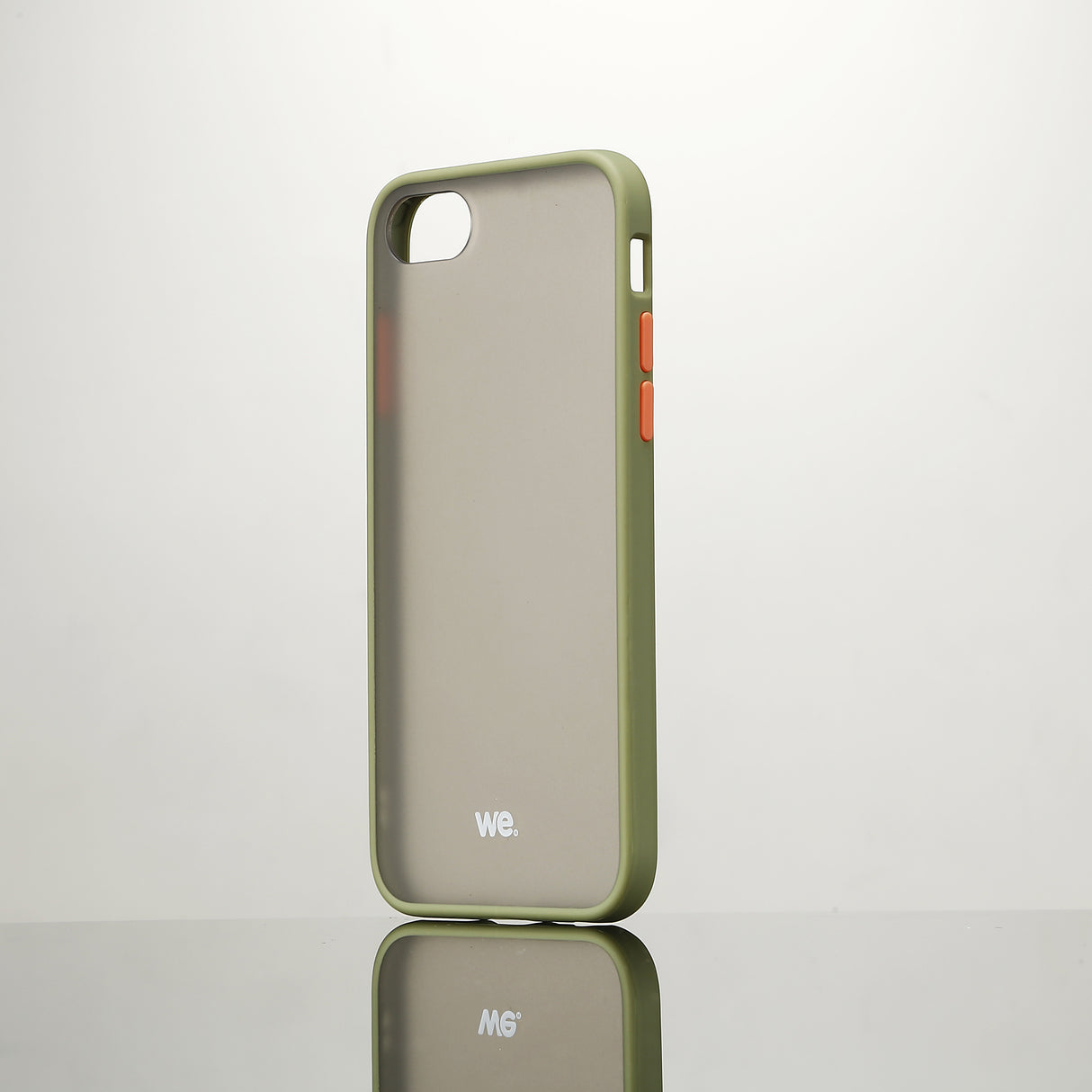 We Coque de protection RUBBER APPLE IPHONE 7 / 8 / SE 2020 Kaki