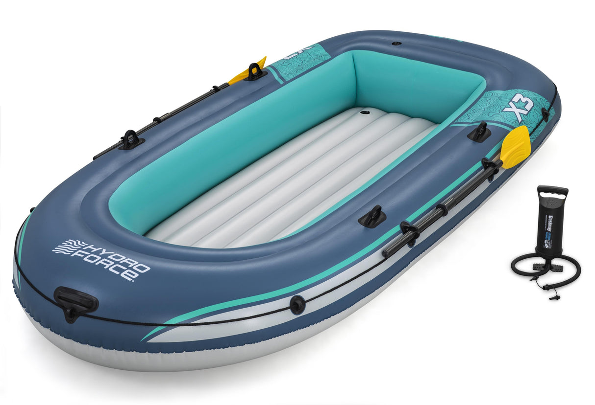 Bateau gonflable - Bestway - Trek X3 - 3 personnes - 294 x 137 cm - PVC durable