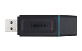 Clé USB 3.2 Kingston DataTraveler Exodia - 64Go (Bleu/Noir)