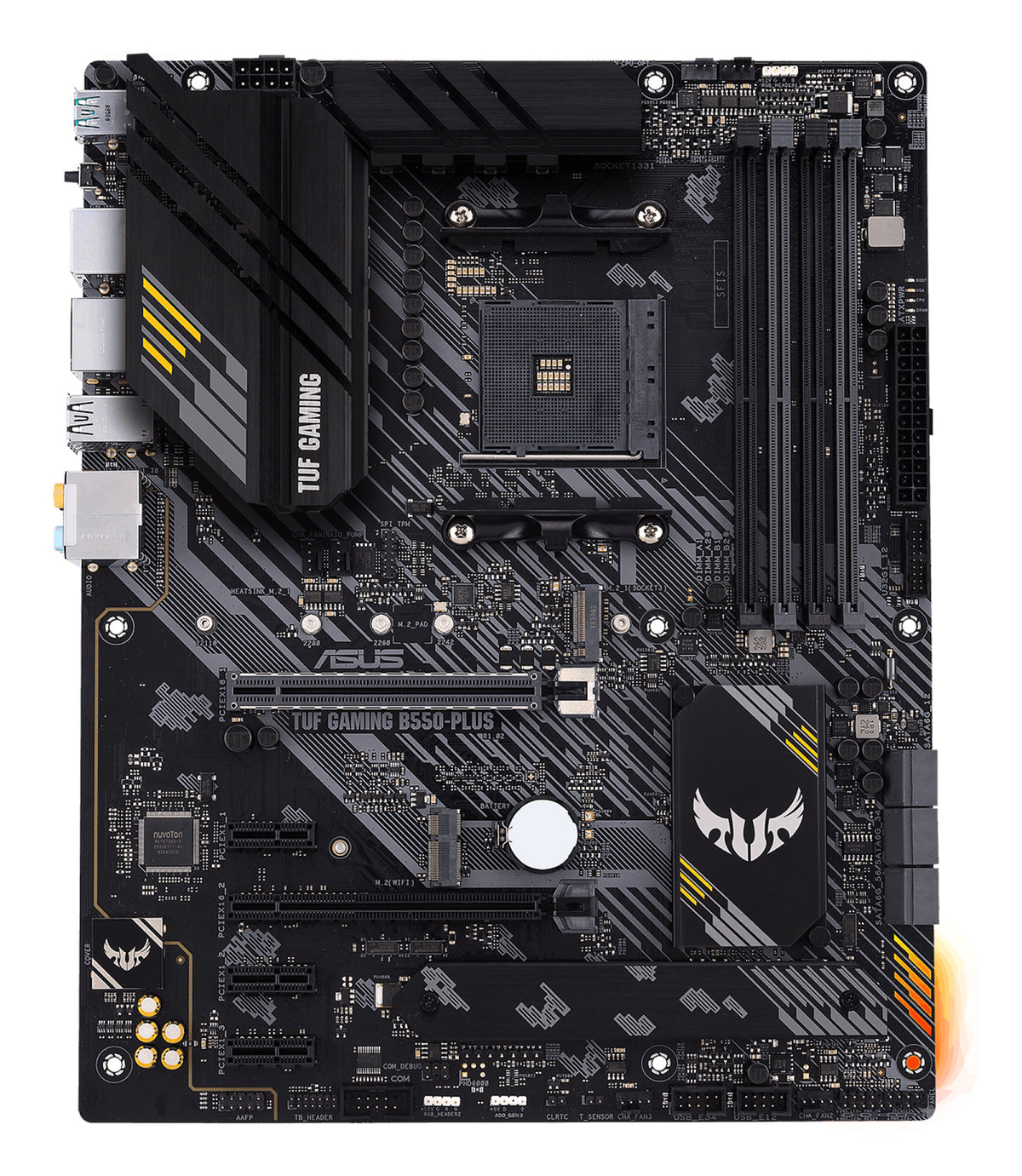 Carte mere - ASUS - TUF Gaming B550-PLUS - AMD B550 - Emplacement AM4 ATX