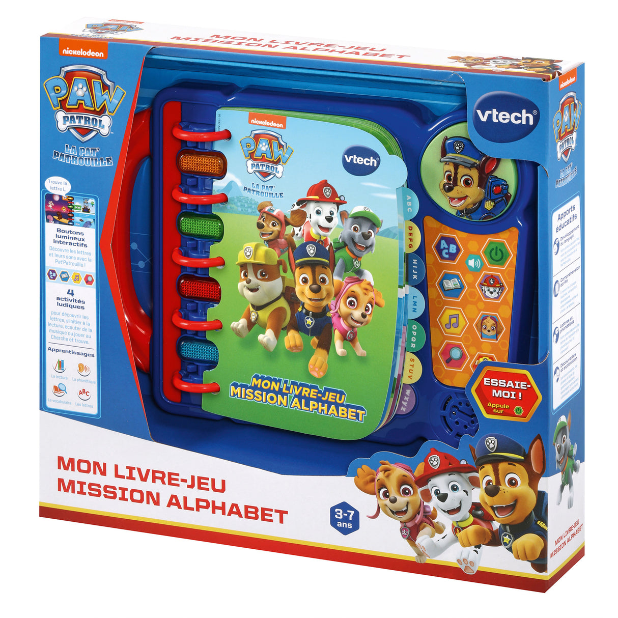 Vech Pat patrouille - Mon livre-jeu mission alphabet