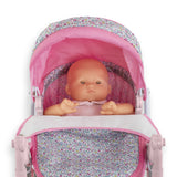 Accessoires poupons - COROLLE - Landau Floral - pour poupons 36 a 52 cm - des 3 ans
