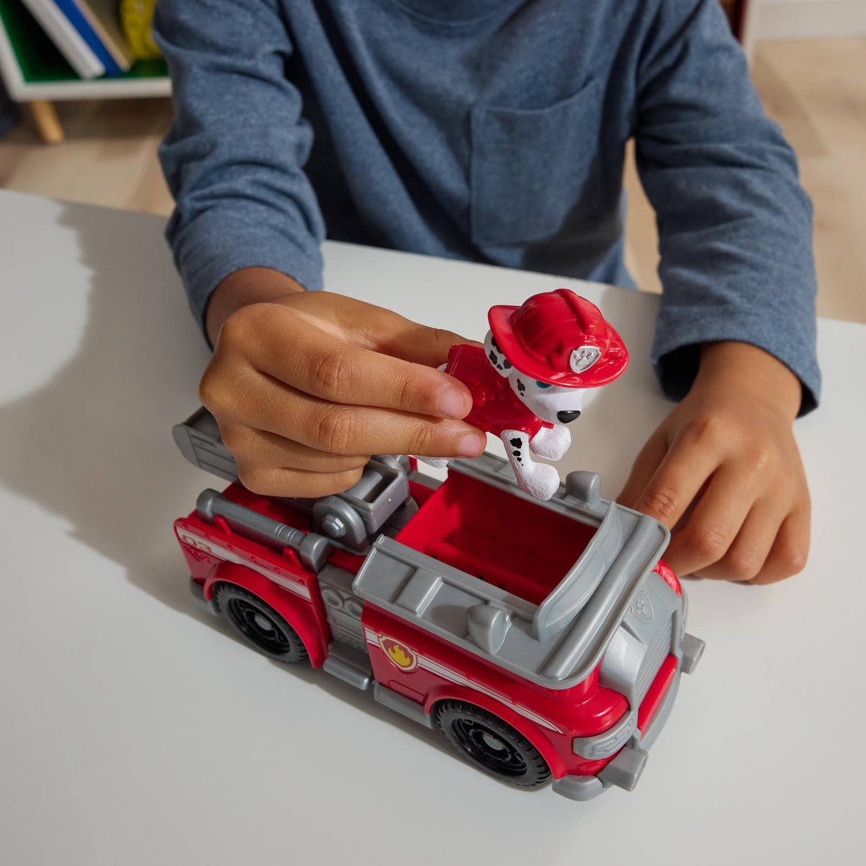 SPIN MASTER VEHICULE + FIGURINE MARCUS La Pat' Patrouille