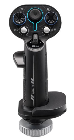 Poignée additionnelle - THRUSTMASTER - Sol-R 3 AVA Add-On Grip - Technologie HEART - 21 boutons - 6 axes