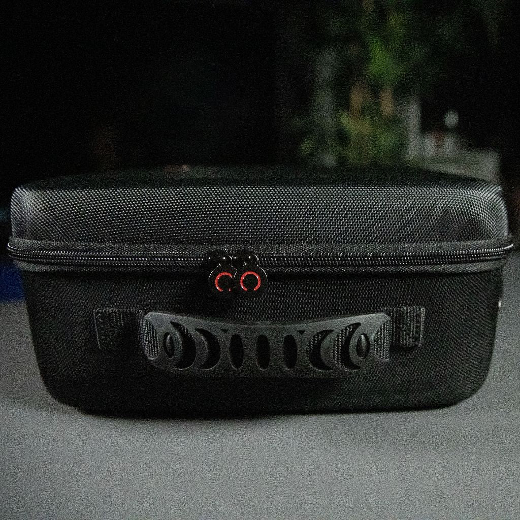 Sacoche de protection et transport - KONIX - Big Carry Case Nintendo Switch 2 - Rangement accessoires - 14 compartiments jeux - Noir