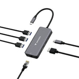 Station d'accueil portable USB-C 3.2 Verbatim Essentials (Gris)