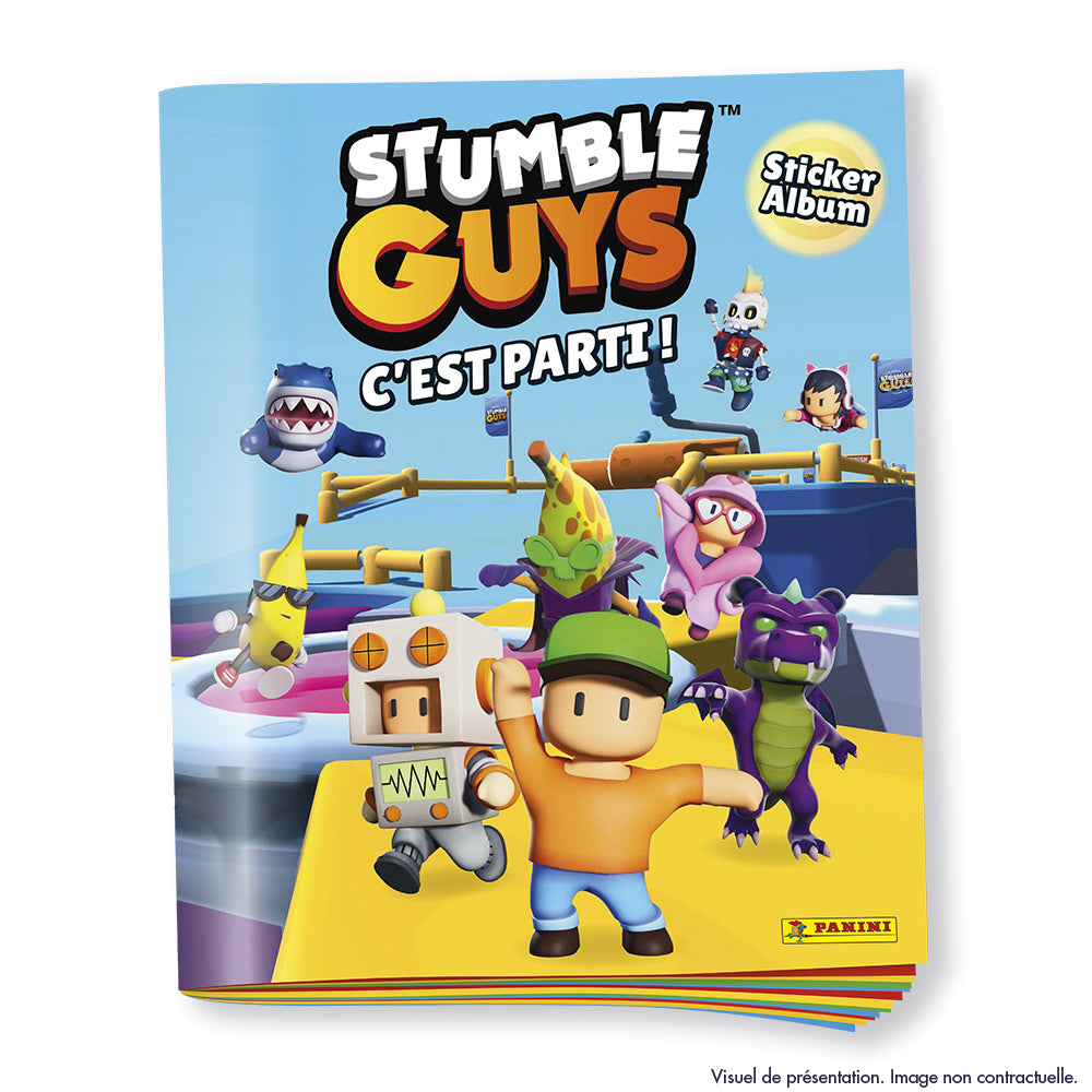 Album stickers - PANINI - Stumble Guys - Collection officielle - 204 stickers dont 110 spéciaux