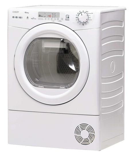 Seche-linge pompe a chaleur CANDY EY EH8N1DE-S - 8 kg - Bac EasyCase - Connecté - Blanc