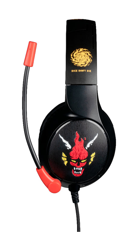 Casque gaming circum-aural - Filaire - Konix - Stranger Things - PC, PS5, Switch 2 et Xbox - Microphone - Câble 1,5 m