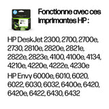 HP 305XL Cartouche d'encre noire grande capacité authentique (3YM62AE) pour DeskJet 2300/2700/2810/Plus4100/4200, Envy 6000/Pro 6400