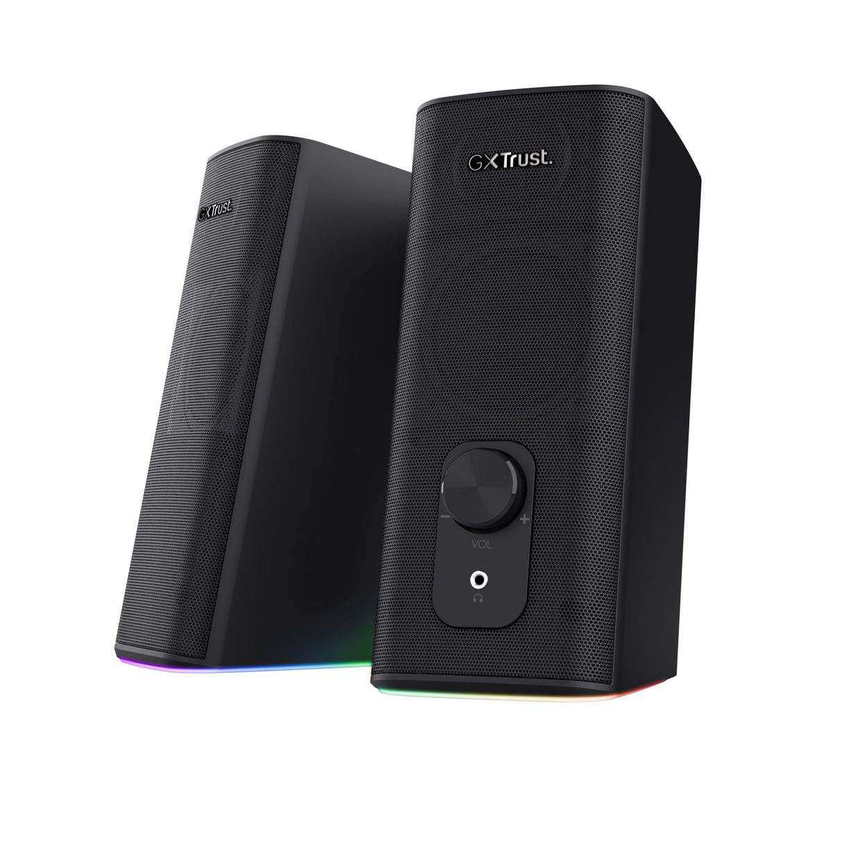 Enceintes Bluetooth Trust GXT 612 Cetic RGB (Noir)