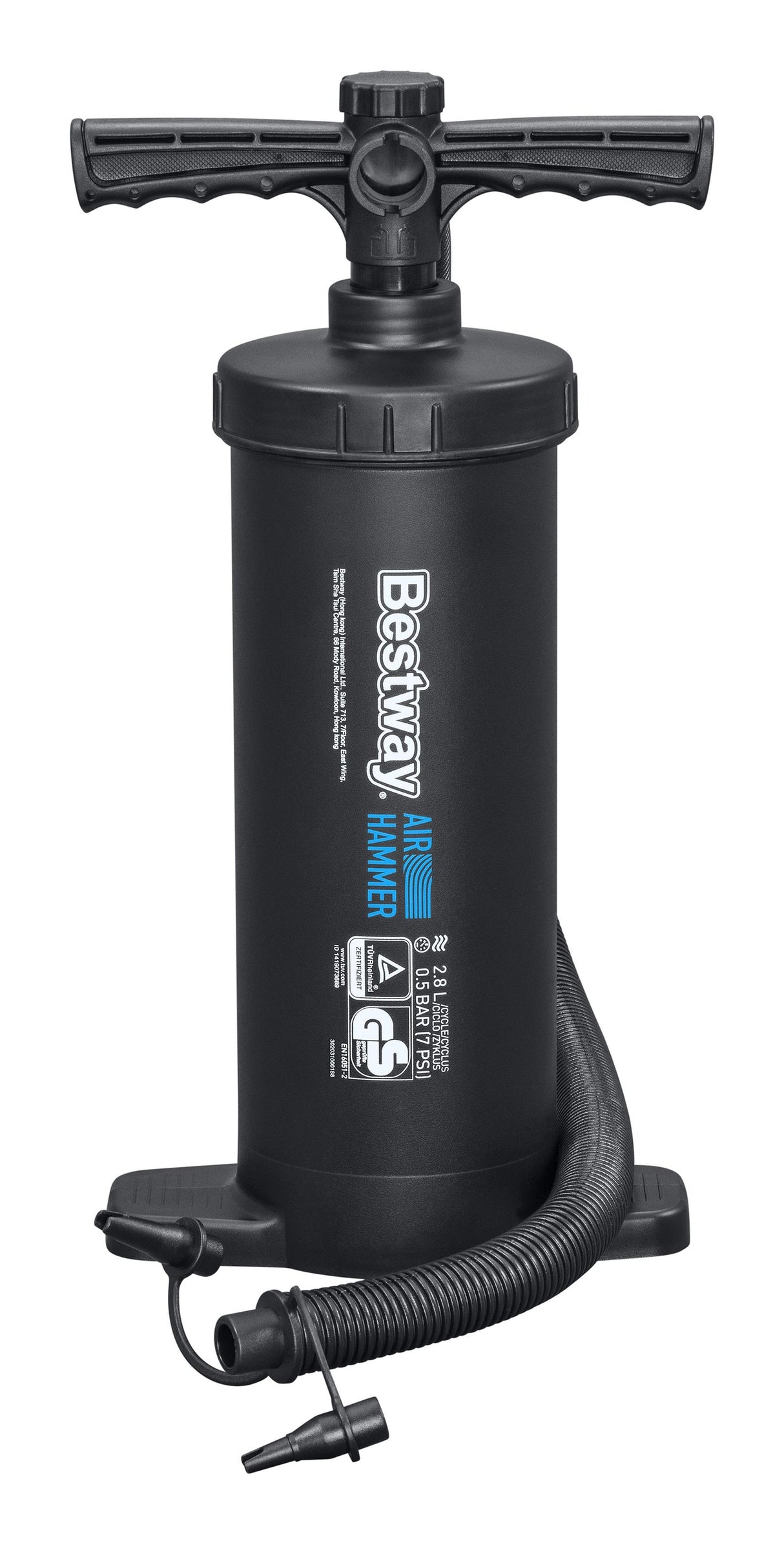Kayak gonflable - BESTWAY - 65132 - Rapide X3 Hydro-Force™ - 381 x 100 cm, 3 places, 250 kg max, 2 pagaies, pompe
