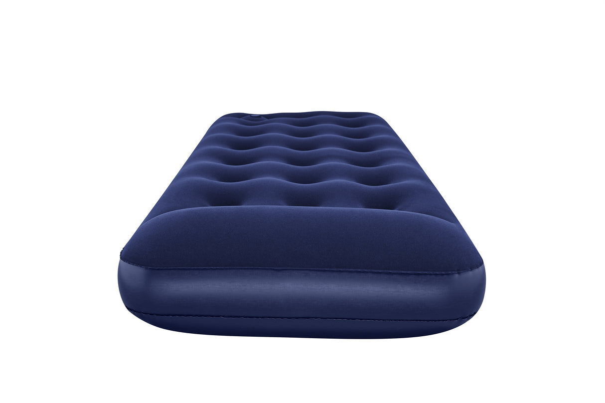 Matelas gonflable camping - BESTWAY - 1 place -185x76x22 cm avec pompe a pied intégrée