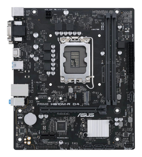 Carte Mère Asus Prime H610M-R DDR4 (Intel LGA 1700) Micro ATX (Bulk)