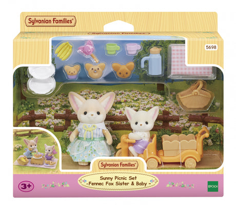 Le set de pique-nique des freres et soeurs Fennec - Sylvanian Families - 5698
