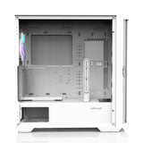 Boitier Moyen Tour E-ATX Zalman Z10 Duo avec panneaux vitrés (Blanc)