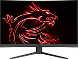 Ecran PC Gamer Incurvé - MSI -  31,5 - WQHD - 170Hz - Dalle VA - 1ms - G32CQ4 E2