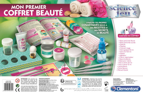 Mon premier coffret beauté - Clementoni - Science & Jeu - Jeux Scientifiques