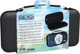 Housse de protection et transport - KONIX - One Piece Nintendo Switch 2 - Rangement accessoires - Motif Luffy Gear 5 - Bleu